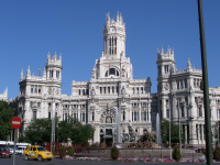 The eclectic Palacio de Comunicaciones (Palace of Communications) in Madrid